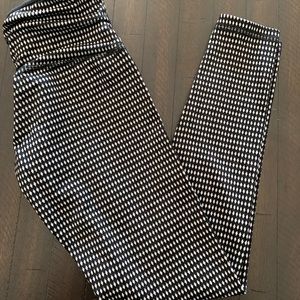 Checkered leggings